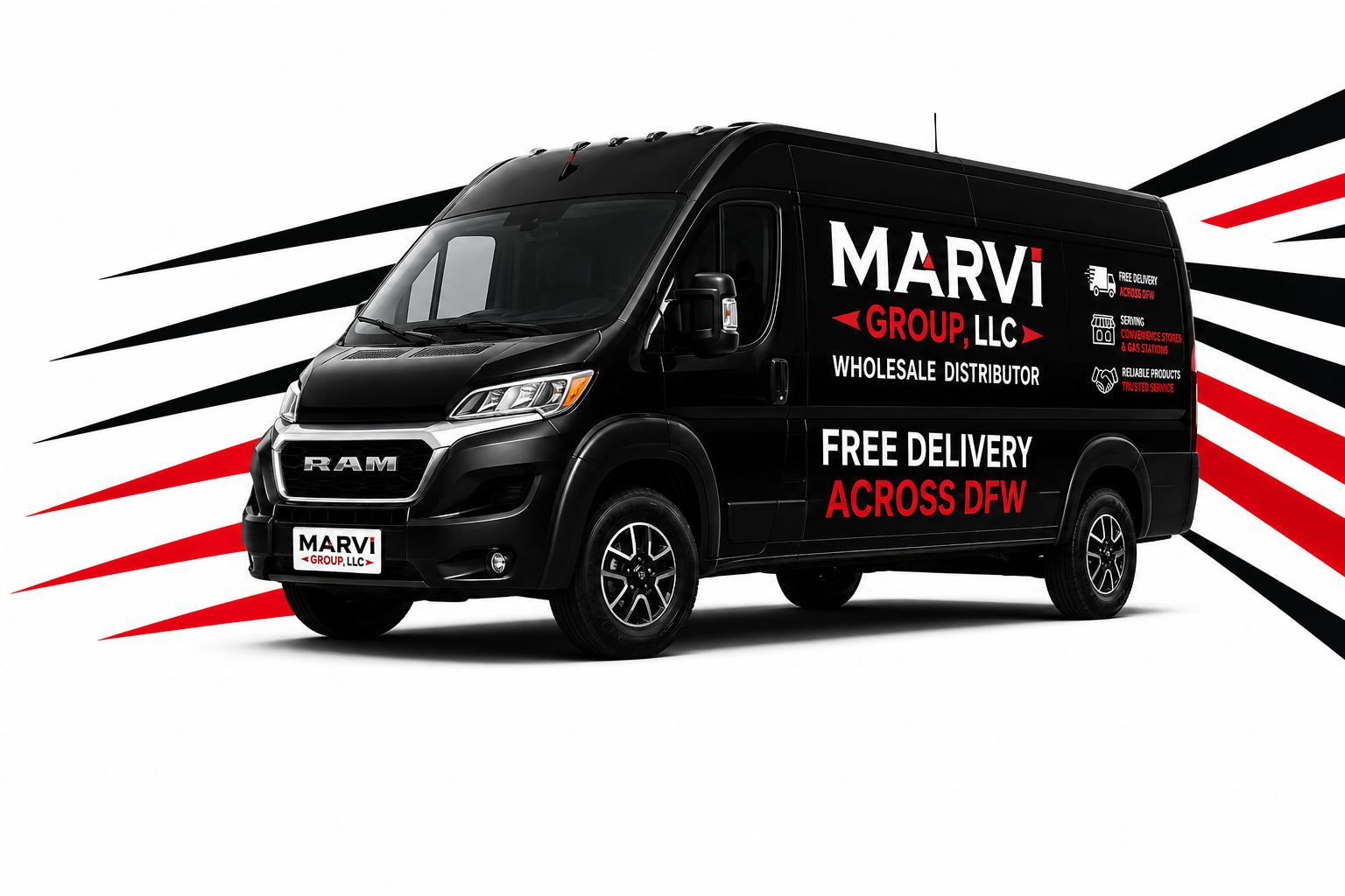 Marvi Group delivery van